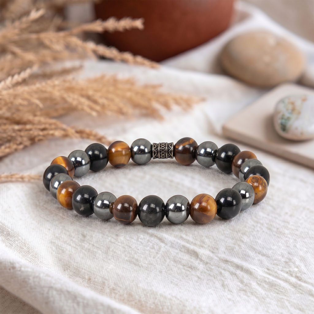 Triple Protection Crystal Bracelet
