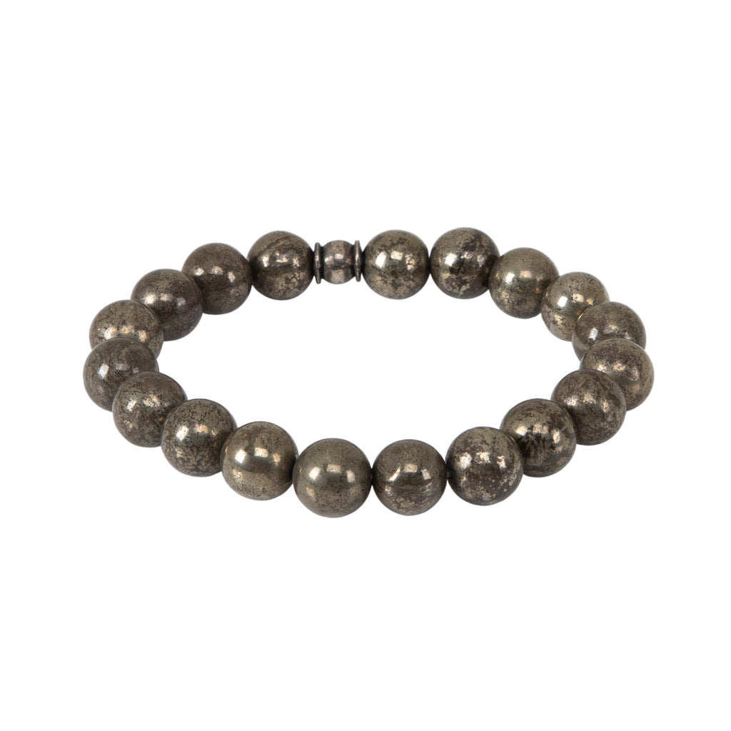 Pyrite Crystal Bracelet – Prosperity, Confidence & Protection