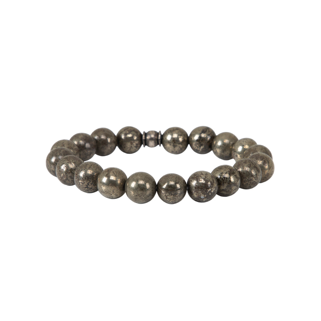 Pyrite Crystal Bracelet – Prosperity, Confidence & Protection