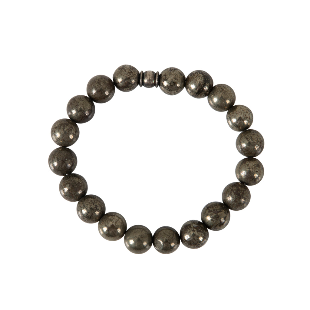 Pyrite Crystal Bracelet – Prosperity, Confidence & Protection