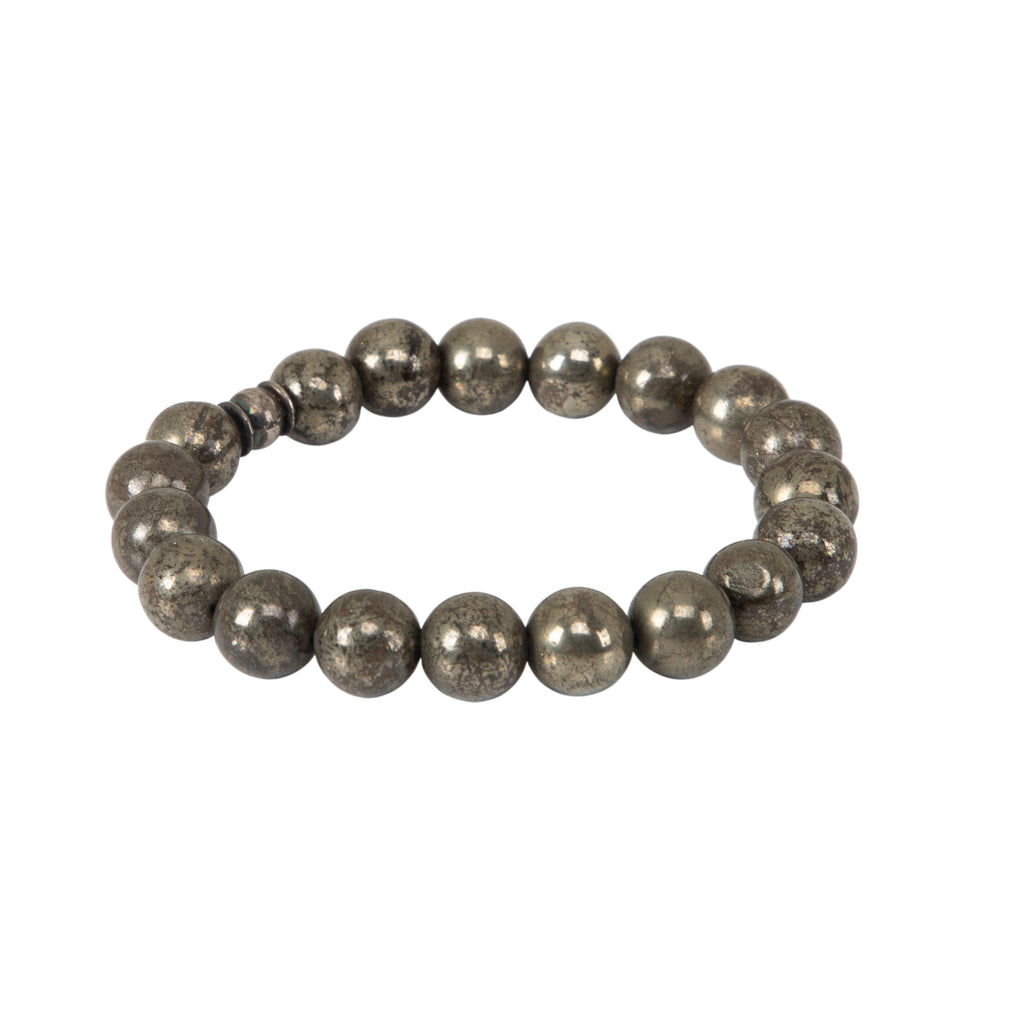 Pyrite Crystal Bracelet – Prosperity, Confidence & Protection
