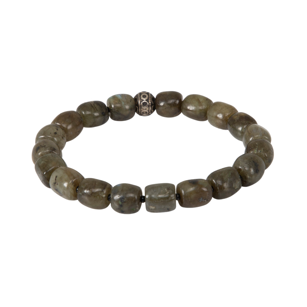 Labradorite Crystal Bracelet – Intuition, Transformation & Protection