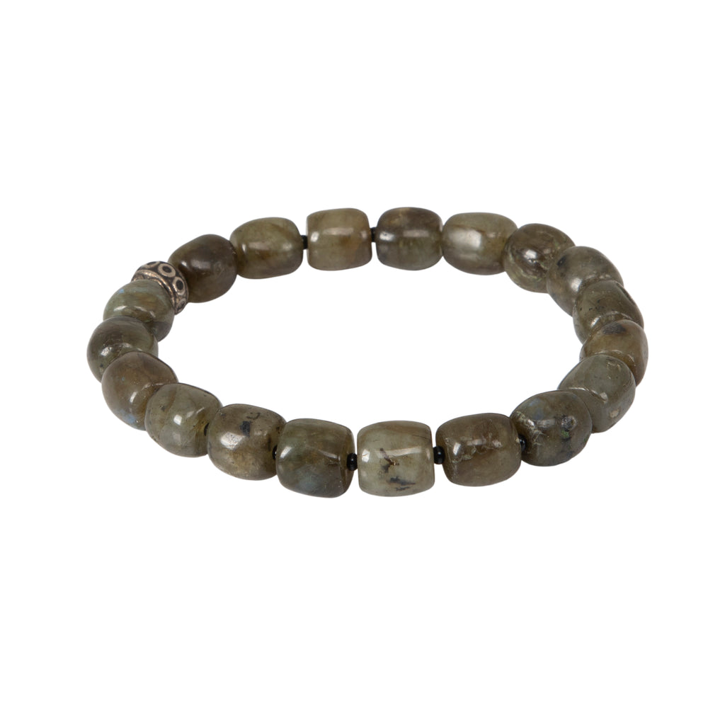 Labradorite Crystal Bracelet – Intuition, Transformation & Protection