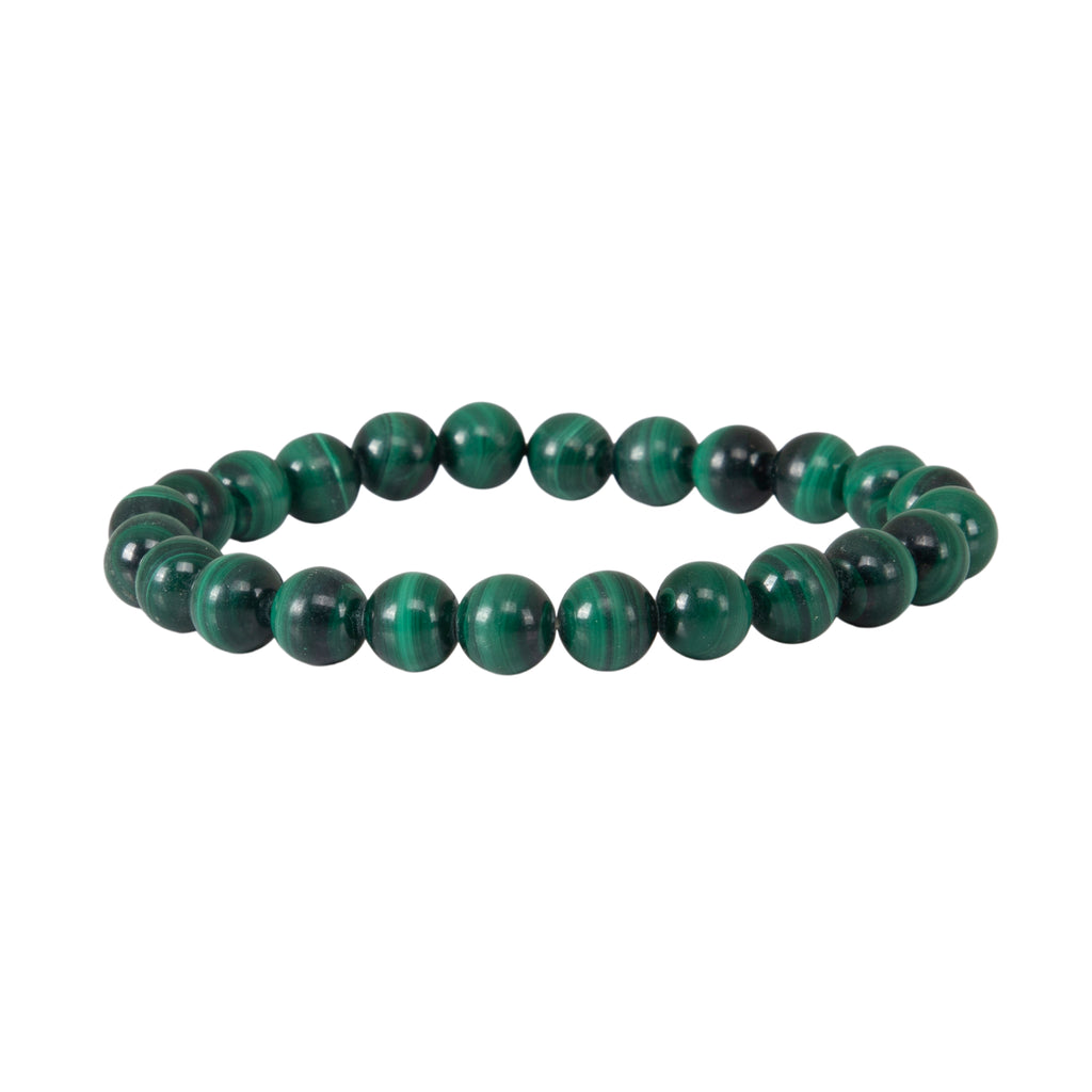 Malachite Crystal Bracelet – Protection, Transformation & Abundance