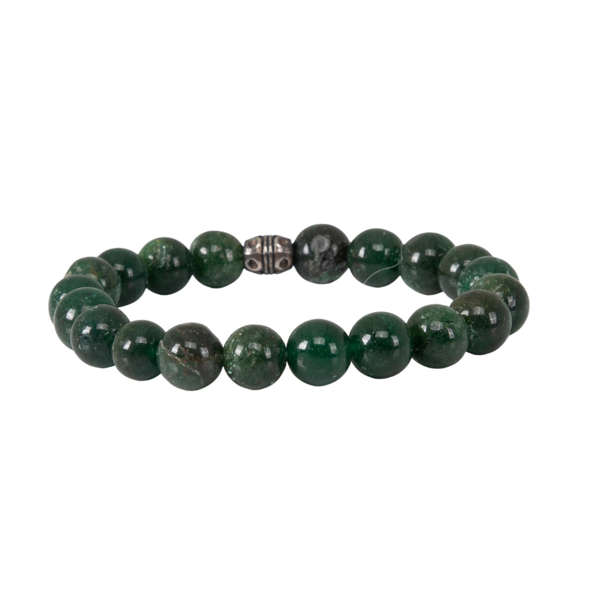 Green Aventurine Crystal Bracelet – Luck, Prosperity & Emotional Balance
