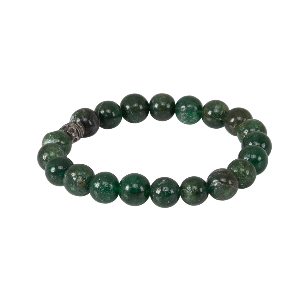 Green Aventurine Crystal Bracelet – Luck, Prosperity & Emotional Balance