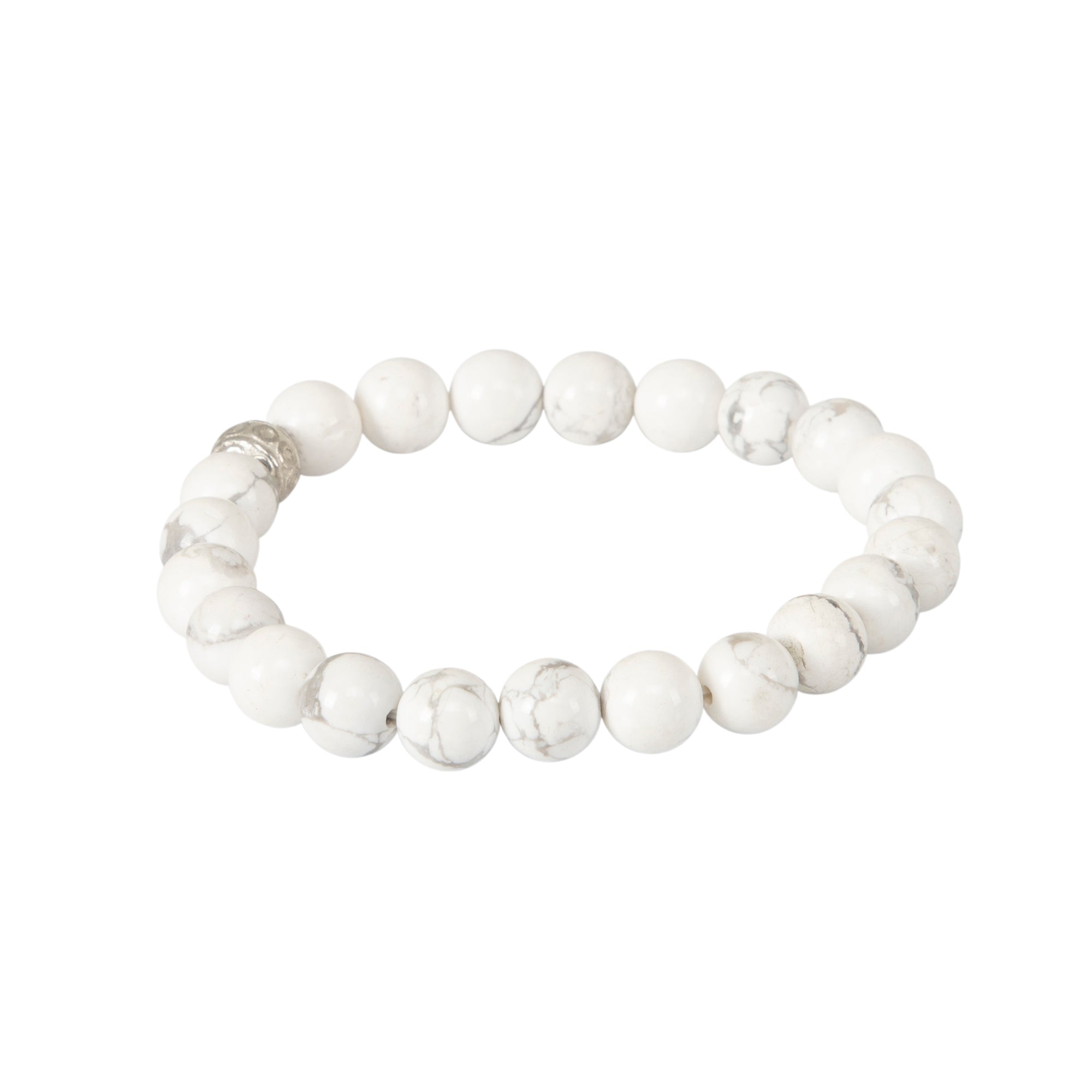 Howlite Crystal Bracelet – Calm, Patience & Inner Peace
