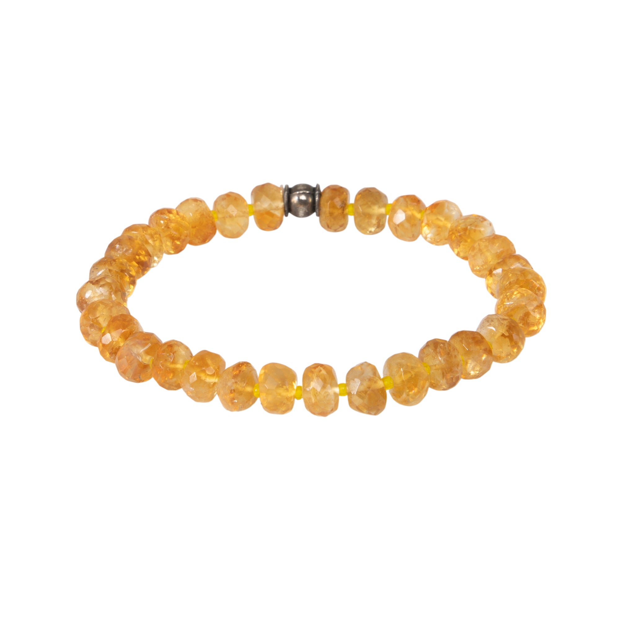 Citrine Faceted Crystal Bracelet – Abundance, Prosperity & Success
