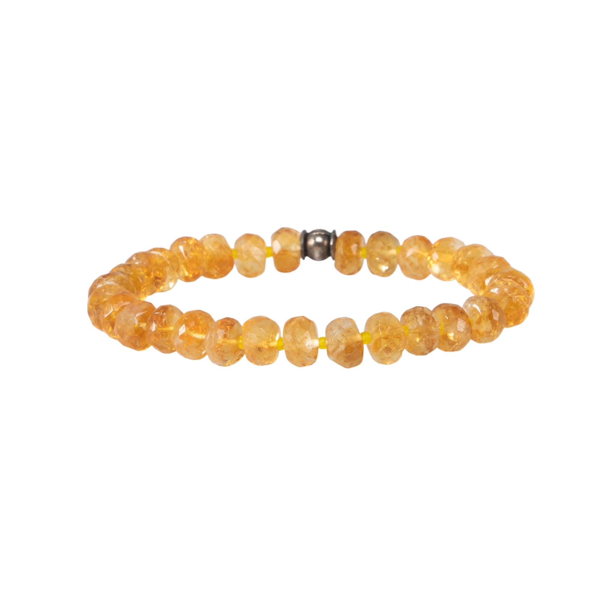 Citrine Faceted Crystal Bracelet – Abundance, Prosperity & Success