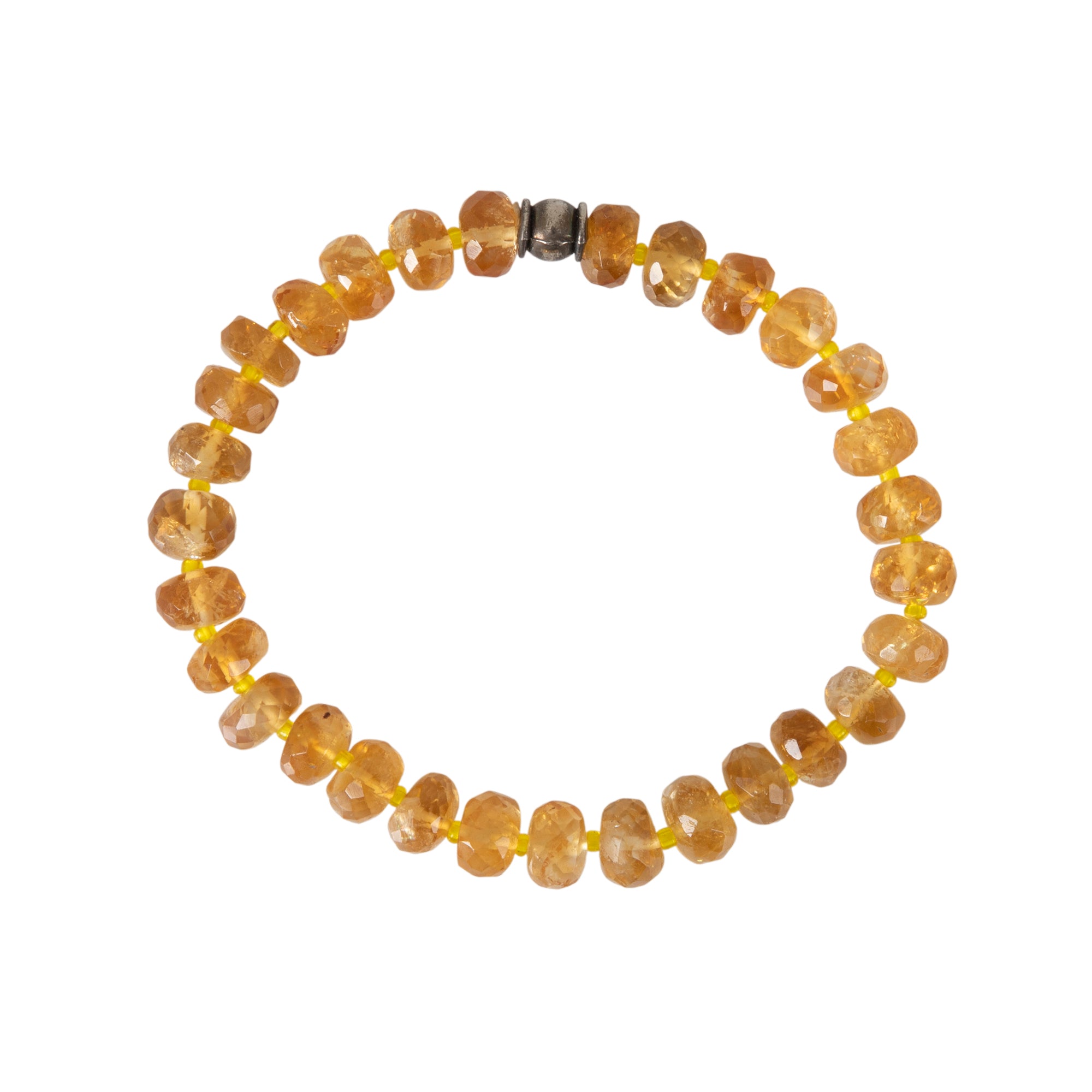 Citrine Faceted Crystal Bracelet – Abundance, Prosperity & Success
