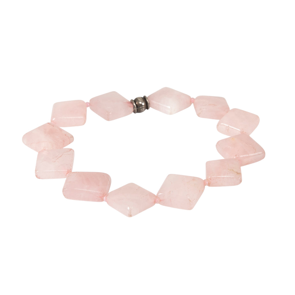 Rose Quartz Crystal Bracelet – Love, Compassion & Emotional Healing