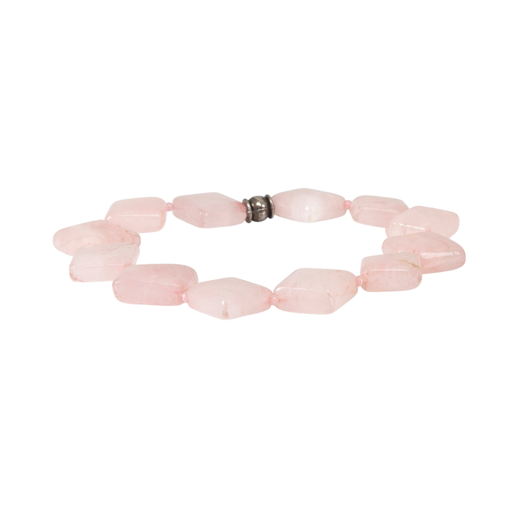 Rose Quartz Crystal Bracelet – Love, Compassion & Emotional Healing