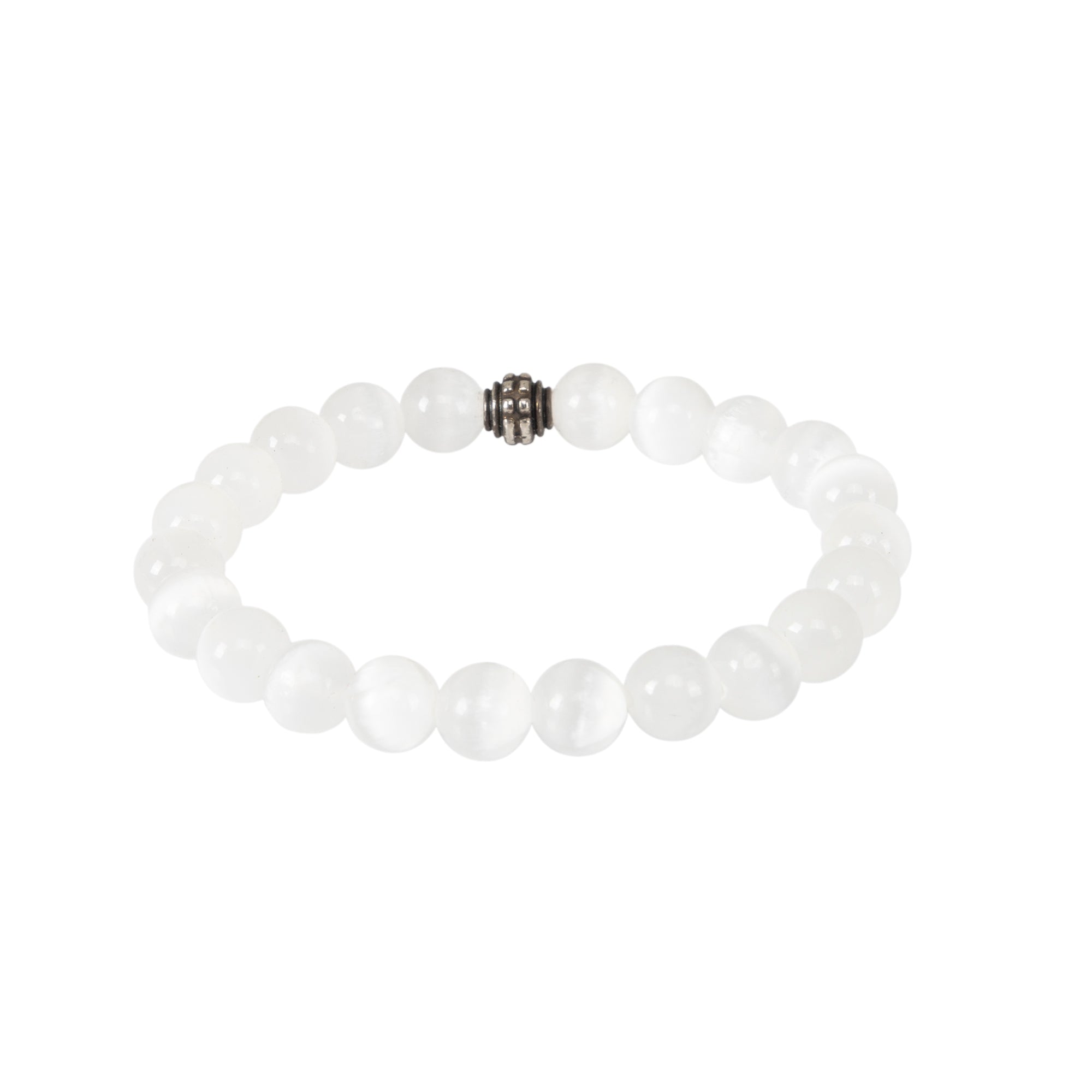 Selenite Crystal Bracelet – Clarity, Peace & Positive Energy