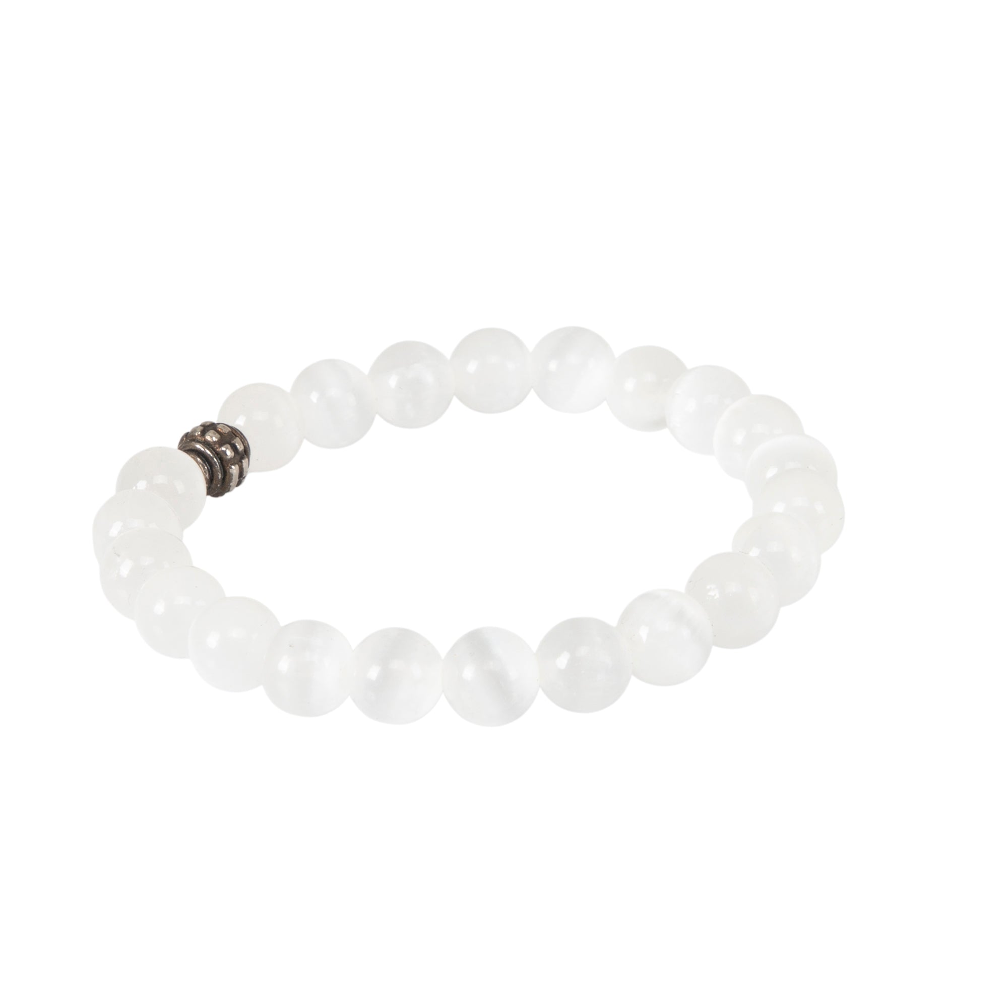 Selenite Crystal Bracelet – Clarity, Peace & Positive Energy