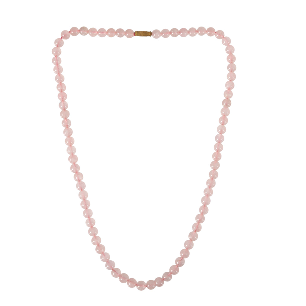 Rose Quartz Crystal Necklace – Love, Compassion & Emotional Healing