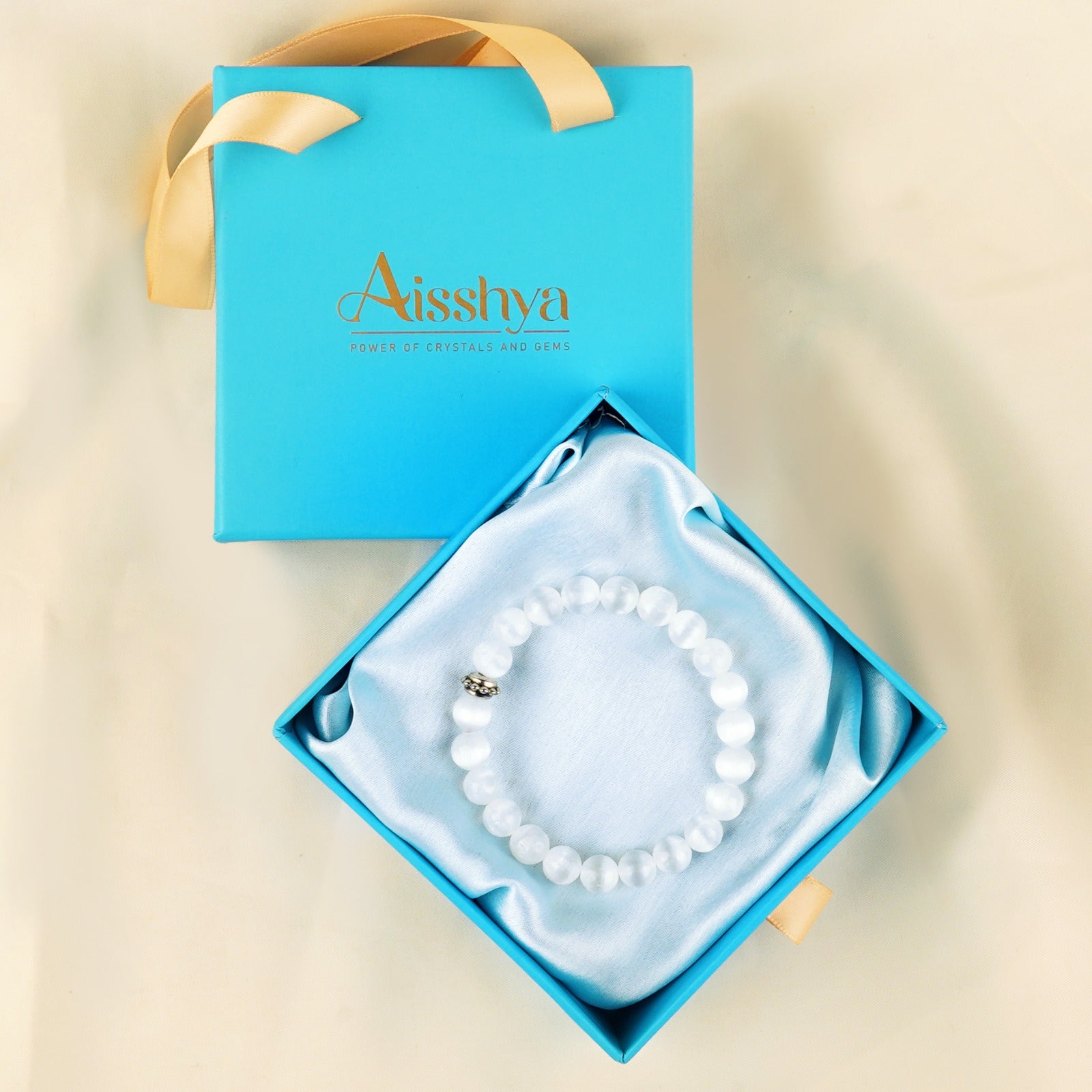 White Selenite Purity Bracelet