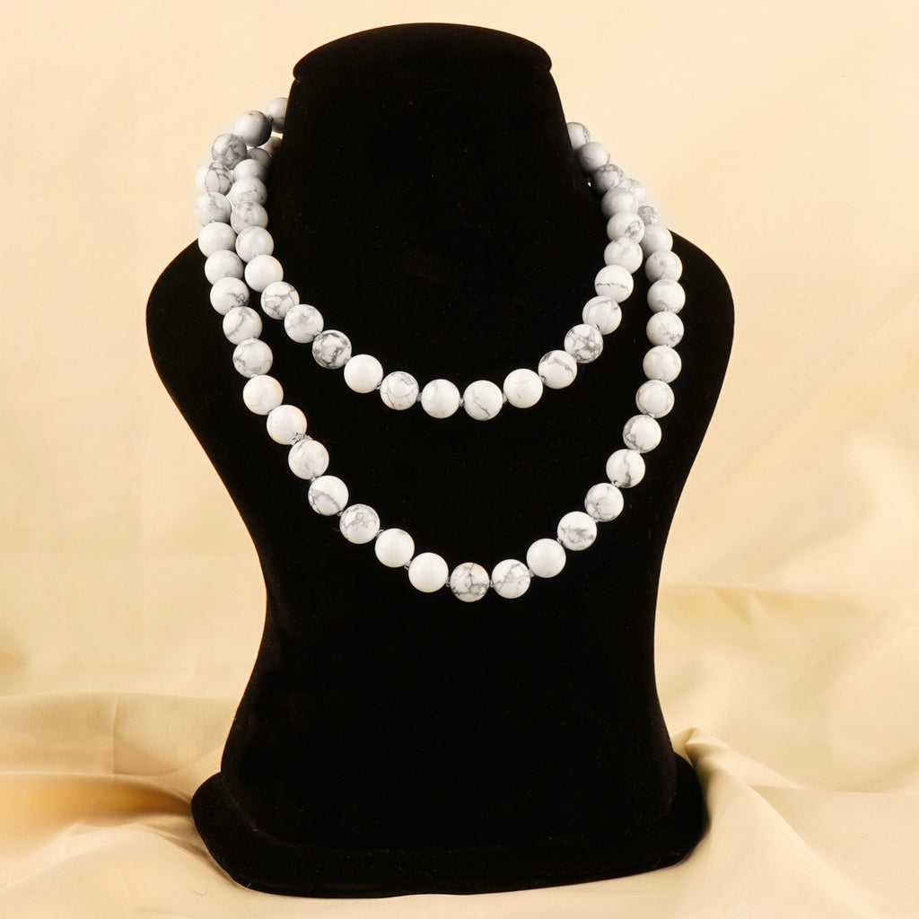 White Howlite Harmony Necklace