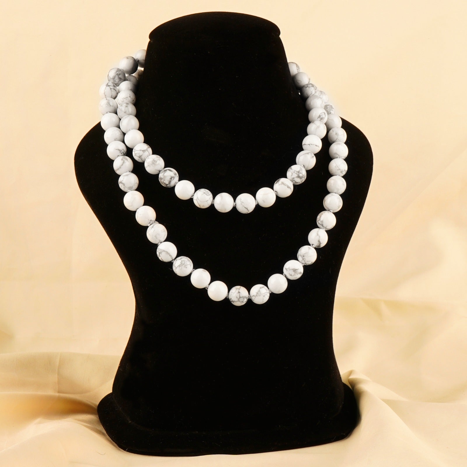 White Howlite Harmony Necklace